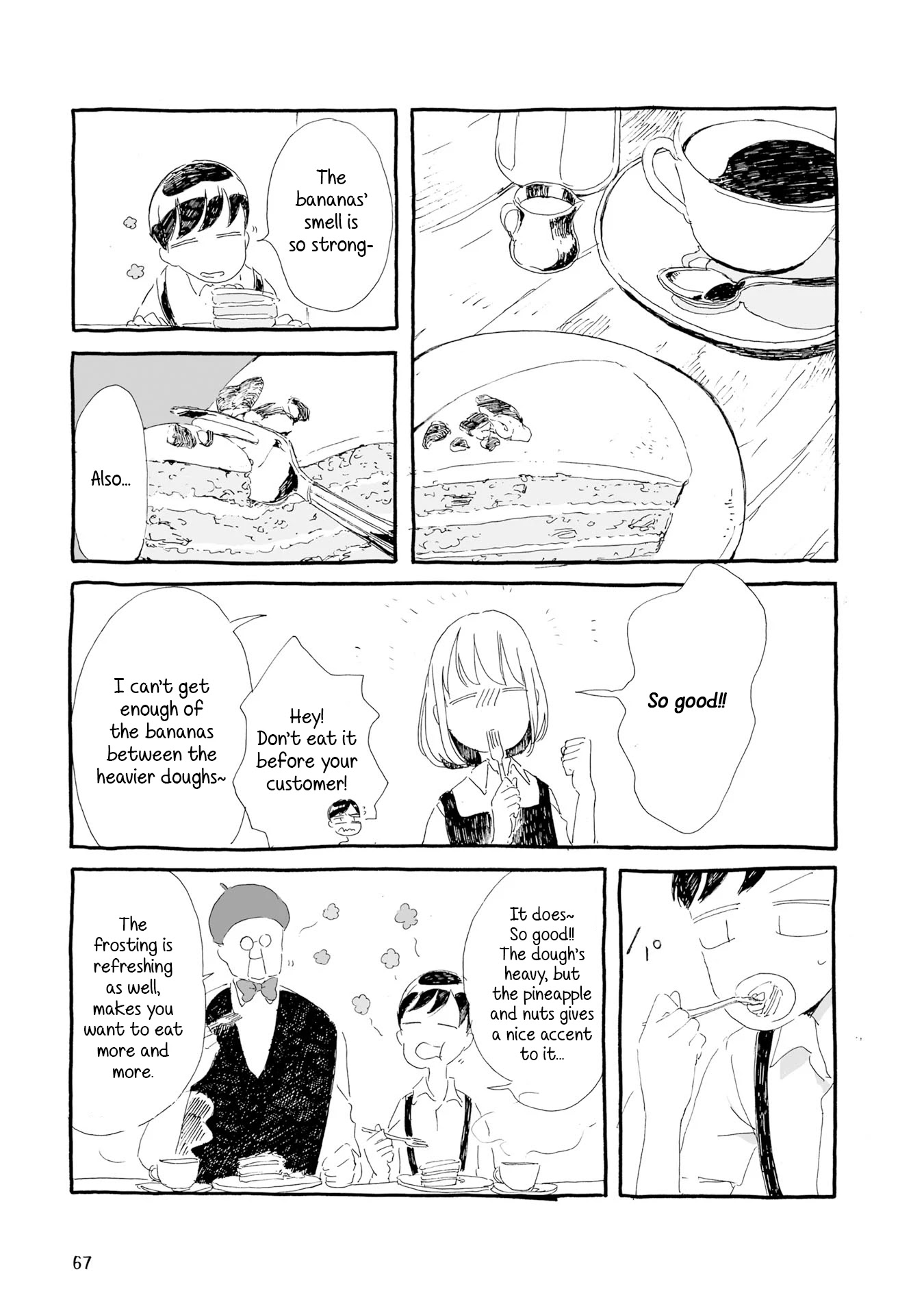 Samenai Machi no Kissaten Chapter 7 page 7 - Chapter 7: Suzume and Hina's Hummingbird Cake