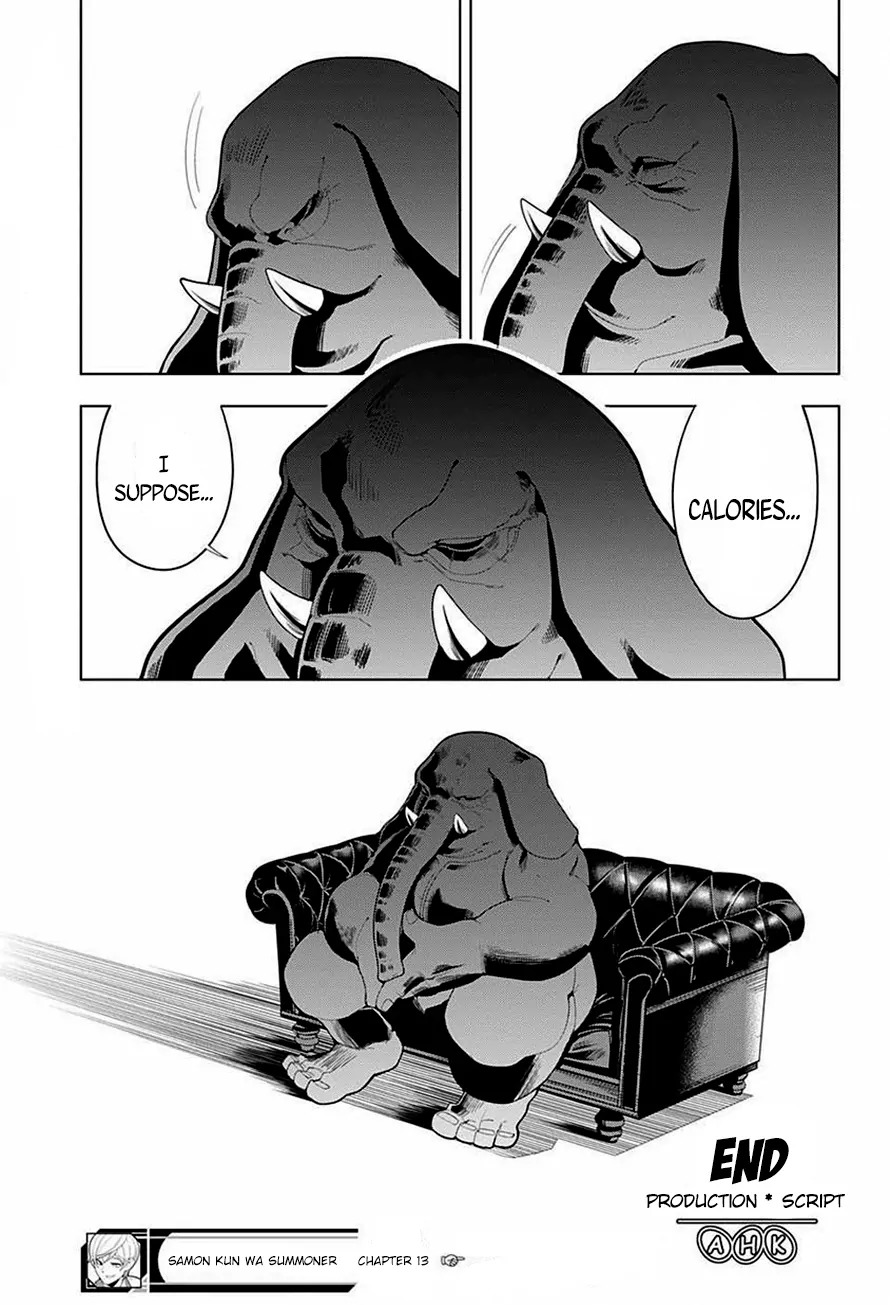 Samon-kun wa Summoner Chapter 13 page 20 - Chapter 13: Samon-kun Grumbles
