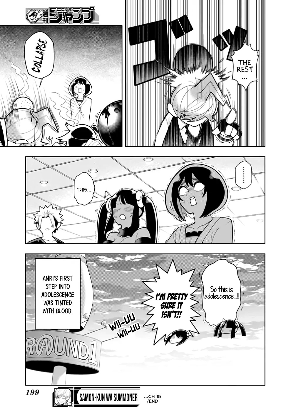 Samon-kun wa Summoner Chapter 15 page 21 - Chapter 15: Samon-Kun's grip was just bad
