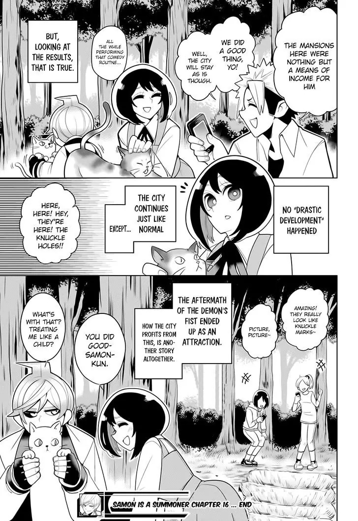 Samon-kun wa Summoner Chapter 16 page 24 - Chapter 16: You don't wanna make Samon-kun an enemy