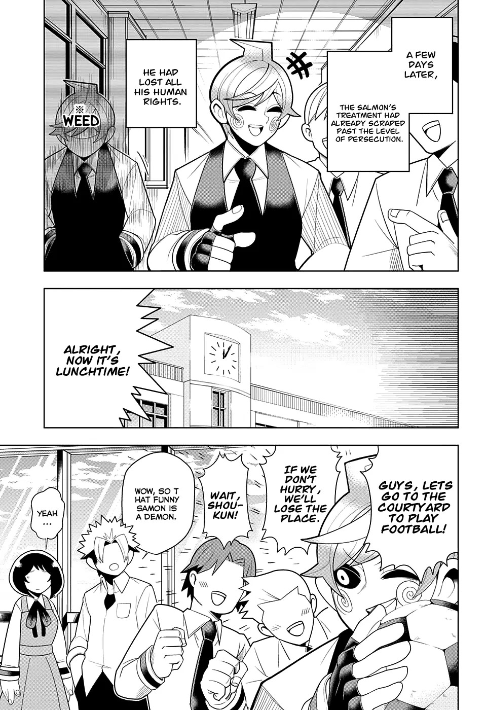 Samon-kun wa Summoner Chapter 23 page 14 - Chapter 23: Samon-kun, Return To The River You Came From