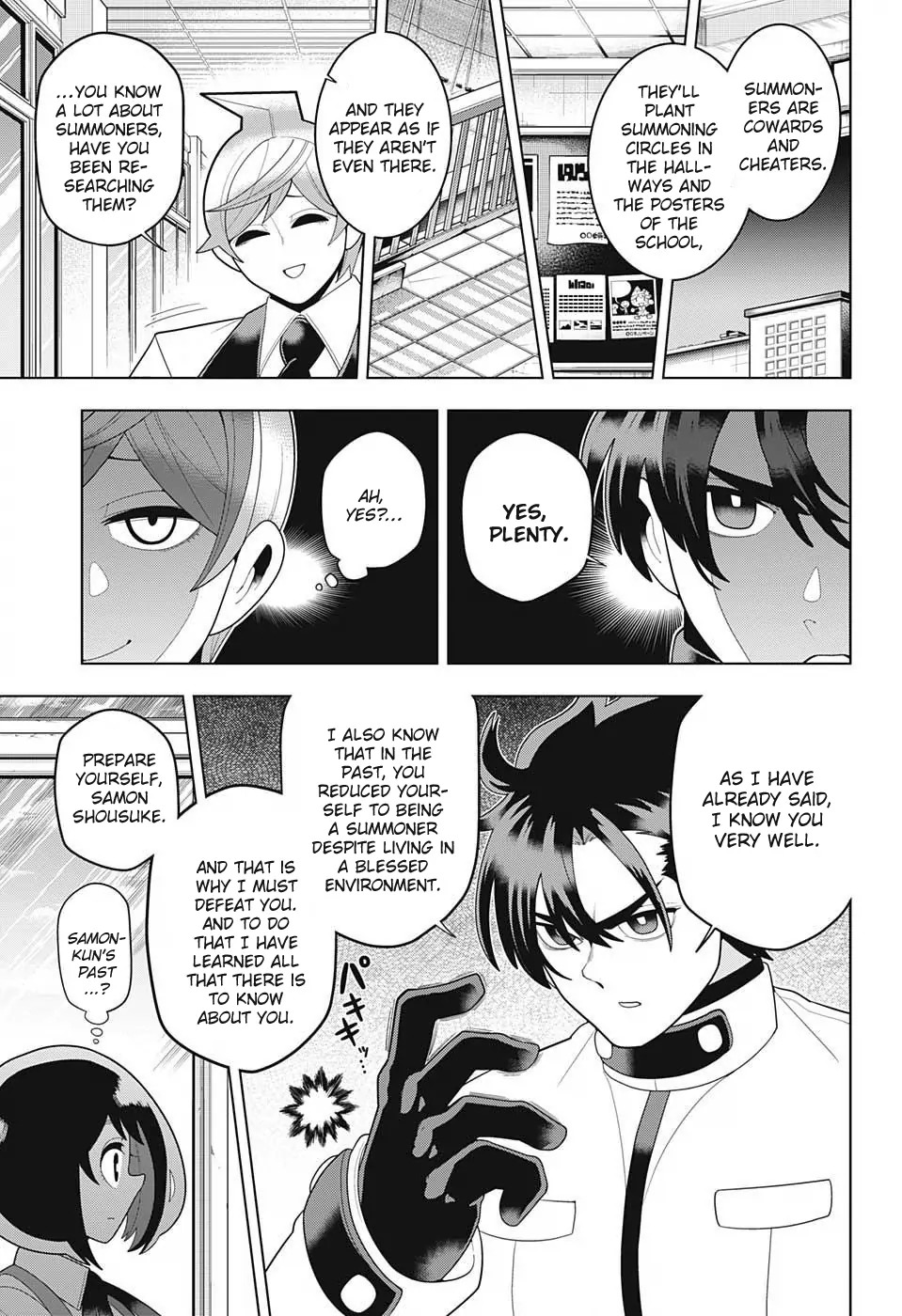 Samon-kun wa Summoner Chapter 25 page 7 - Chapter 25: Samon-kun Burns in Silence