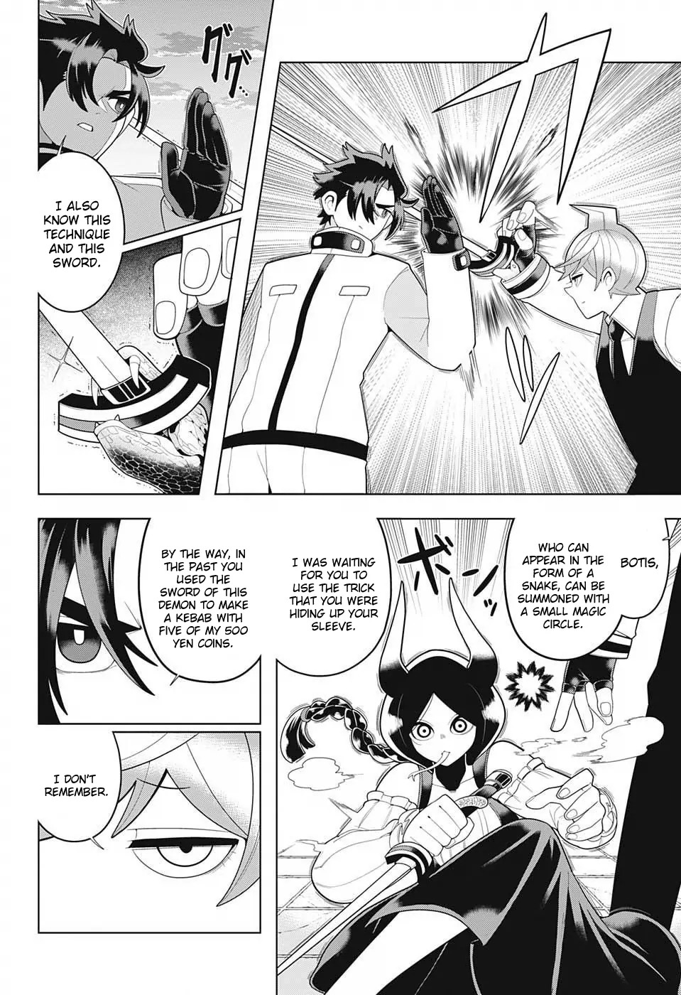 Samon-kun wa Summoner Chapter 26 page 10 - Chapter 26: Samon-kun Does Not Talk About His Past