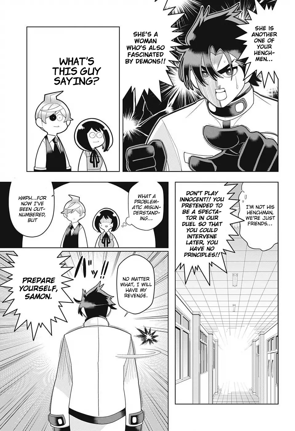 Samon-kun wa Summoner Chapter 26 page 17 - Chapter 26: Samon-kun Does Not Talk About His Past