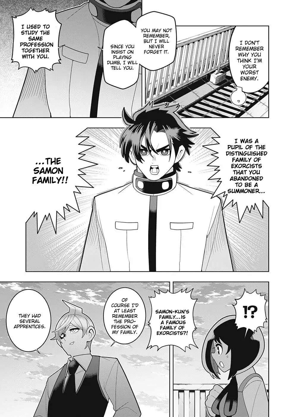 Samon-kun wa Summoner Chapter 26 page 5 - Chapter 26: Samon-kun Does Not Talk About His Past