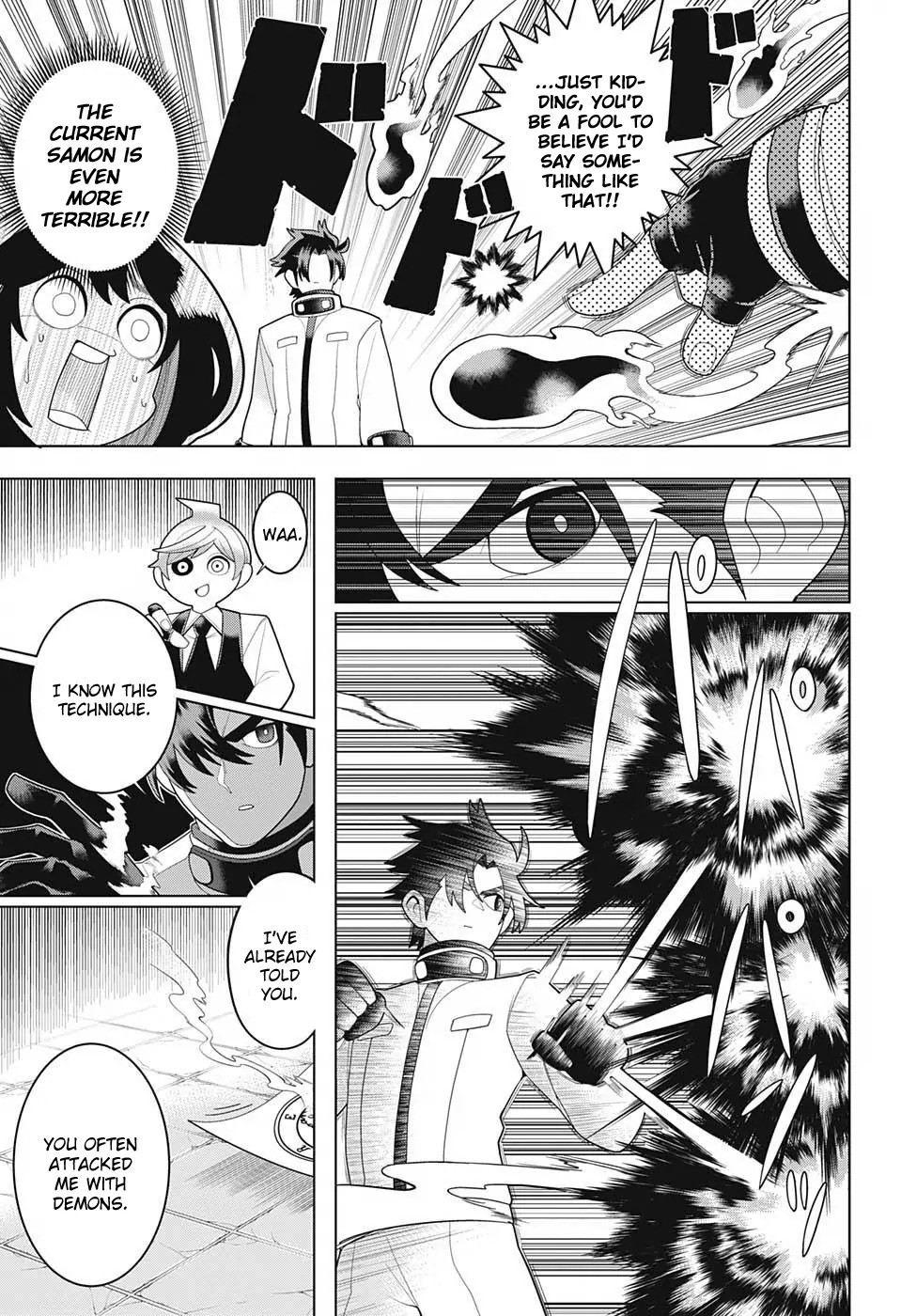Samon-kun wa Summoner Chapter 26 page 7 - Chapter 26: Samon-kun Does Not Talk About His Past