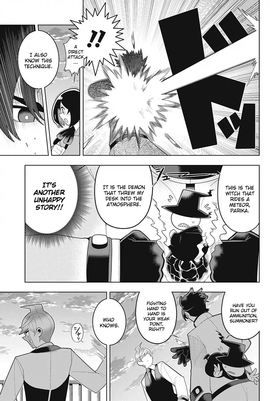 Samon-kun wa Summoner Chapter 26 page 9 - Chapter 26: Samon-kun Does Not Talk About His Past