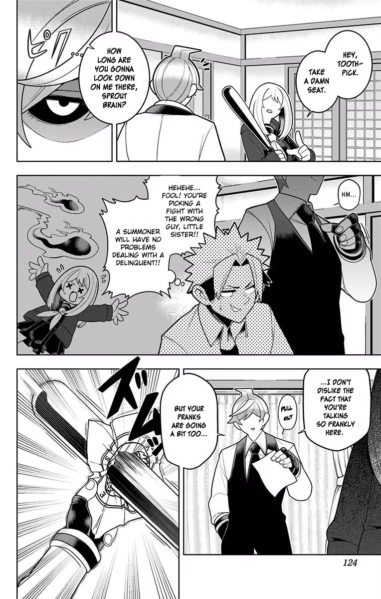 Samon-kun wa Summoner Chapter 27 page 12 - Chapter 27: Samon-kun Has As Much Attack Power As A Piece of Trash