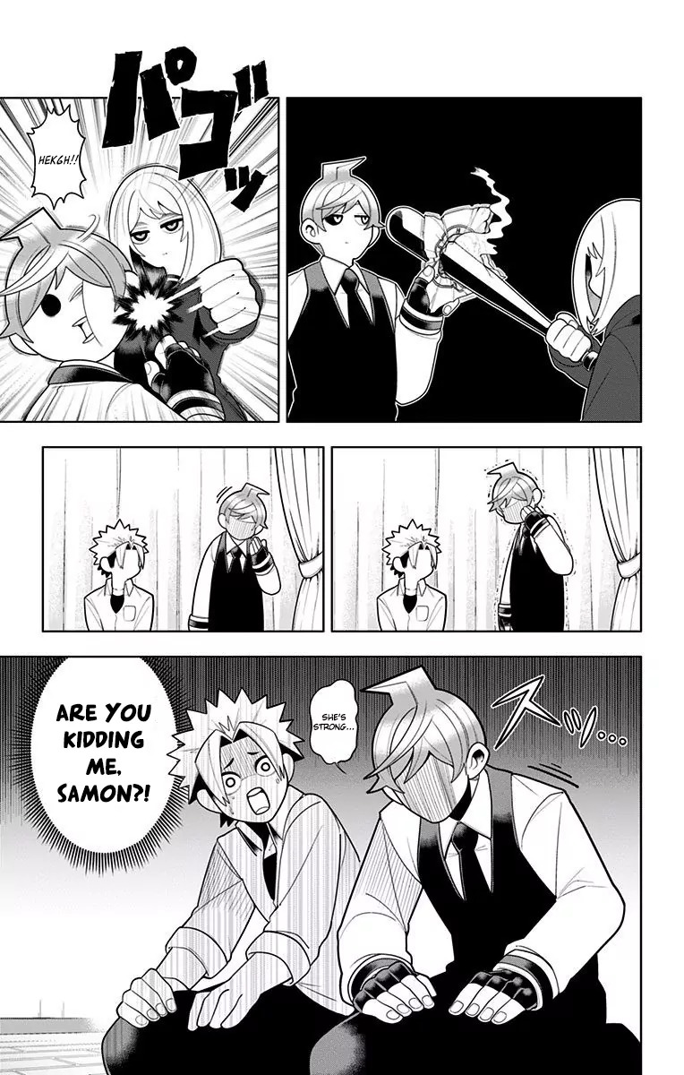 Samon-kun wa Summoner Chapter 27 page 13 - Chapter 27: Samon-kun Has As Much Attack Power As A Piece of Trash