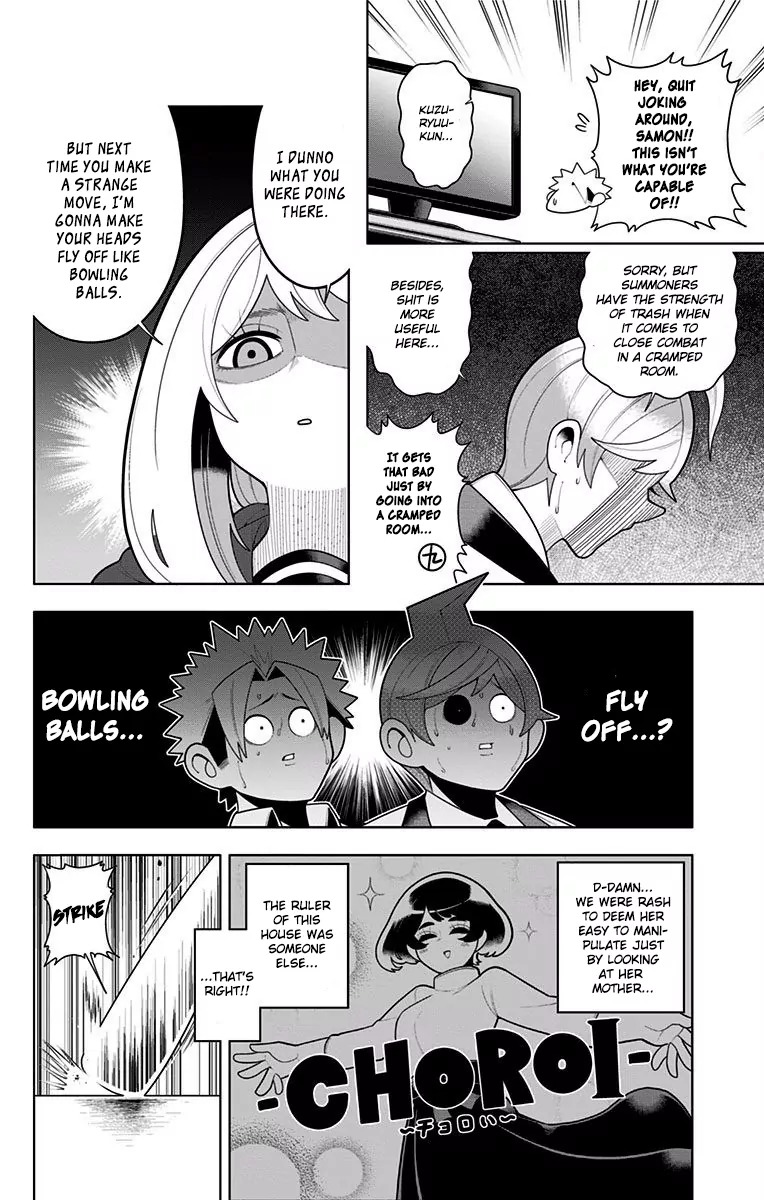 Samon-kun wa Summoner Chapter 27 page 14 - Chapter 27: Samon-kun Has As Much Attack Power As A Piece of Trash