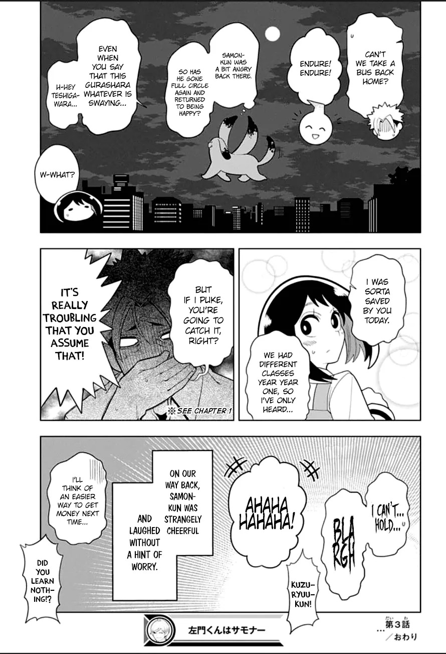 Samon-kun wa Summoner Chapter 3 page 24 - Chapter 3: Samon-kun laughs