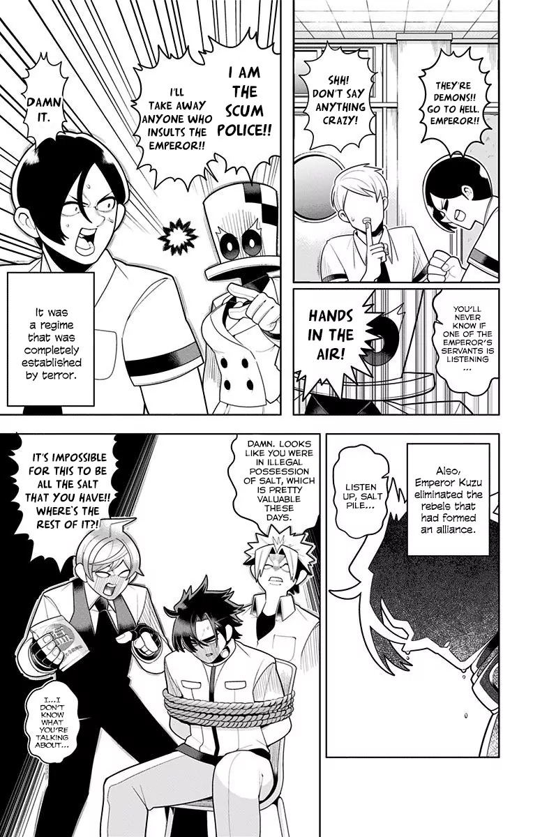 Samon-kun wa Summoner Chapter 36 page 11 - Chapter 36: Samon-kun tramples on the hopes of the Nation