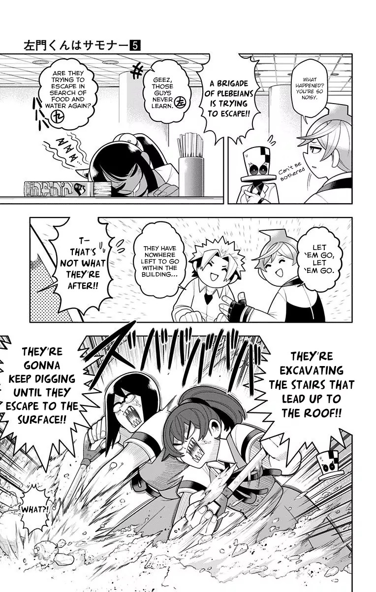Samon-kun wa Summoner Chapter 36 page 15 - Chapter 36: Samon-kun tramples on the hopes of the Nation