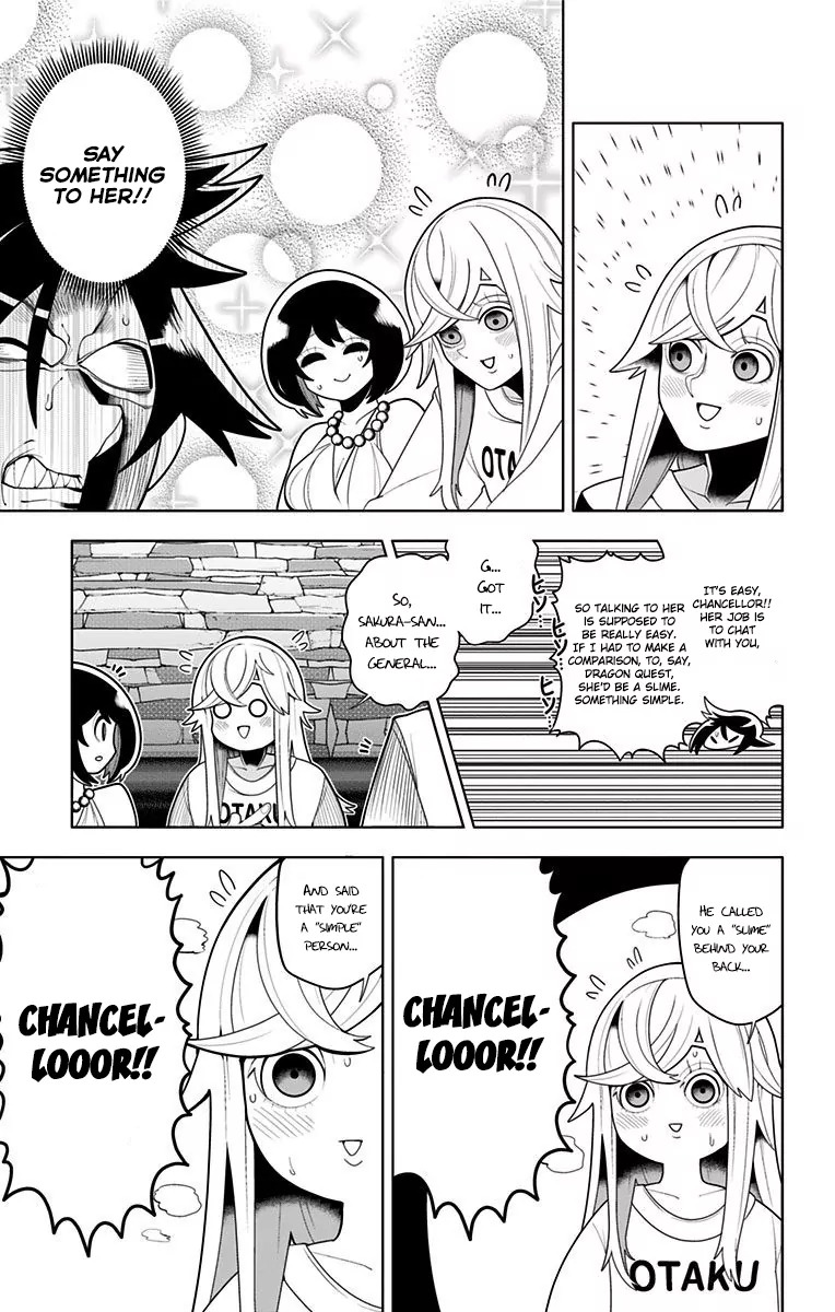 Samon-kun wa Summoner Chapter 37 page 12 - Chapter 37: Samon-kun watches vigilantly for physical contact