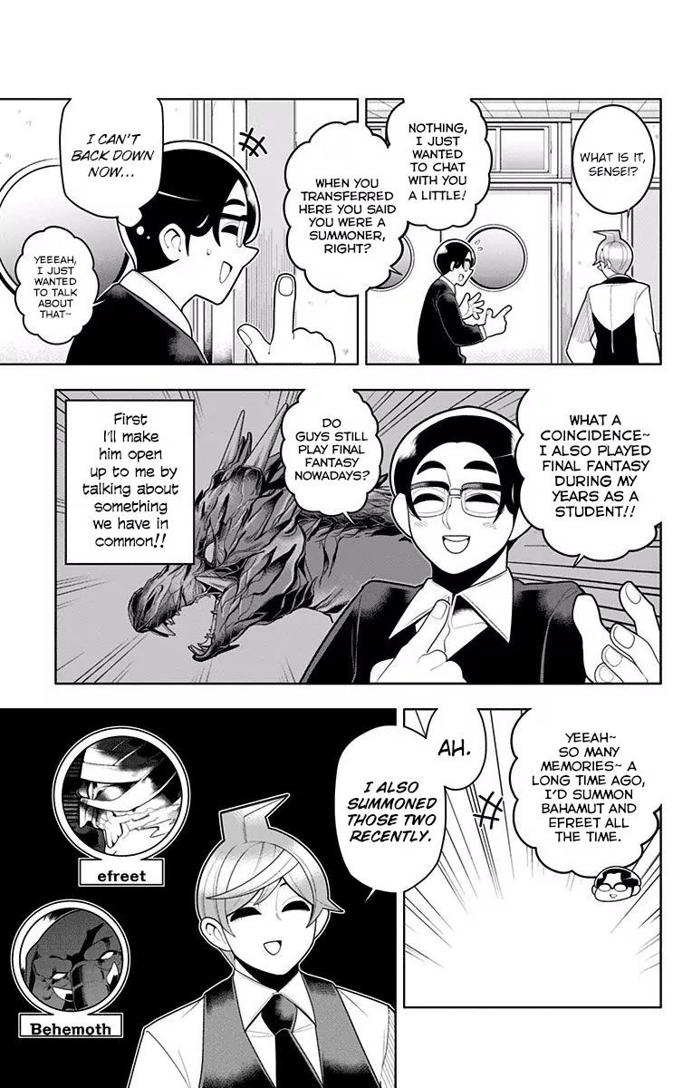 Samon-kun wa Summoner Chapter 38 page 9 - Chapter 38: Samon-kun likes Final Fantasy tactics
