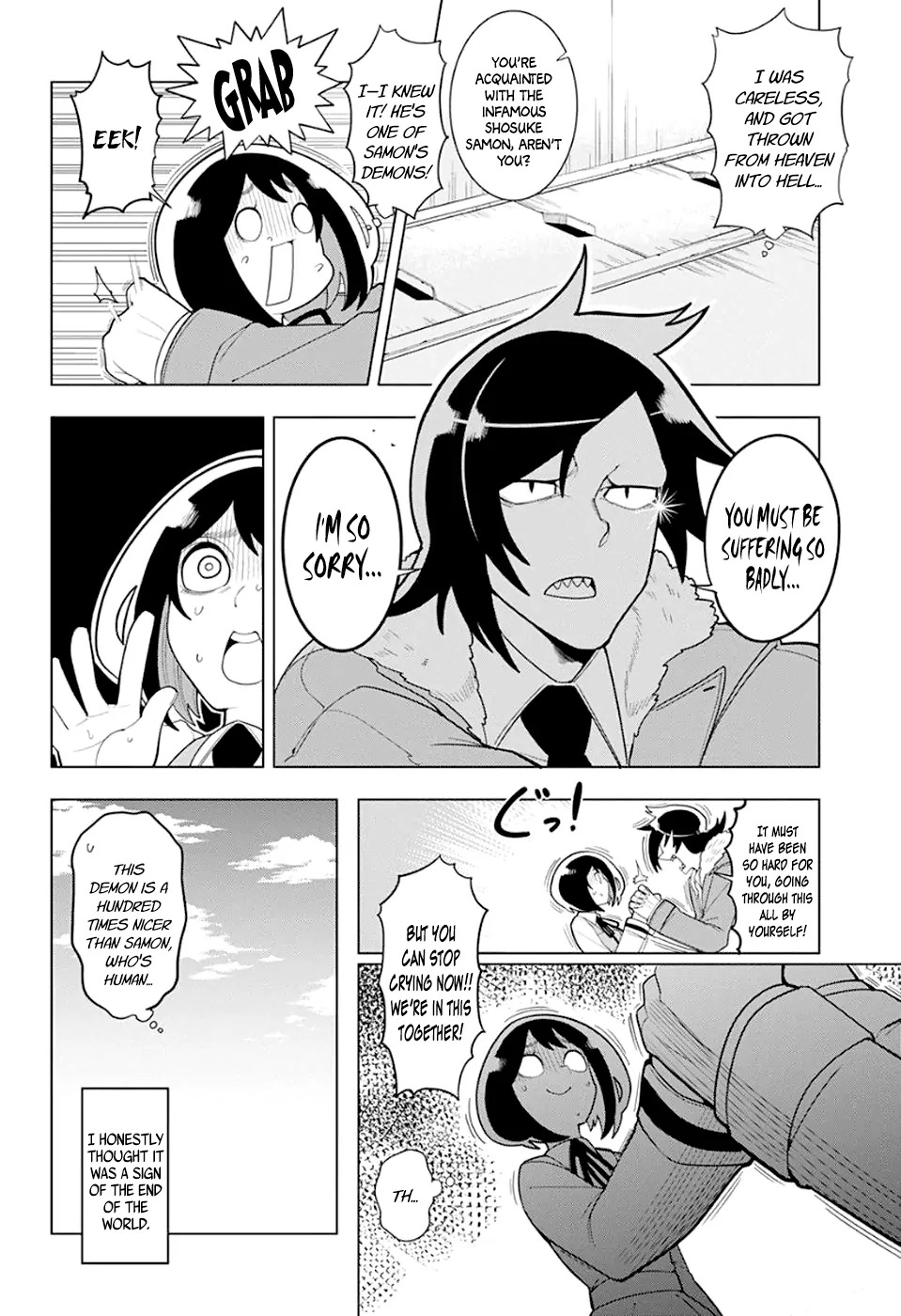 Samon-kun wa Summoner Chapter 4 page 2 - Chapter 4: Samon is Judged