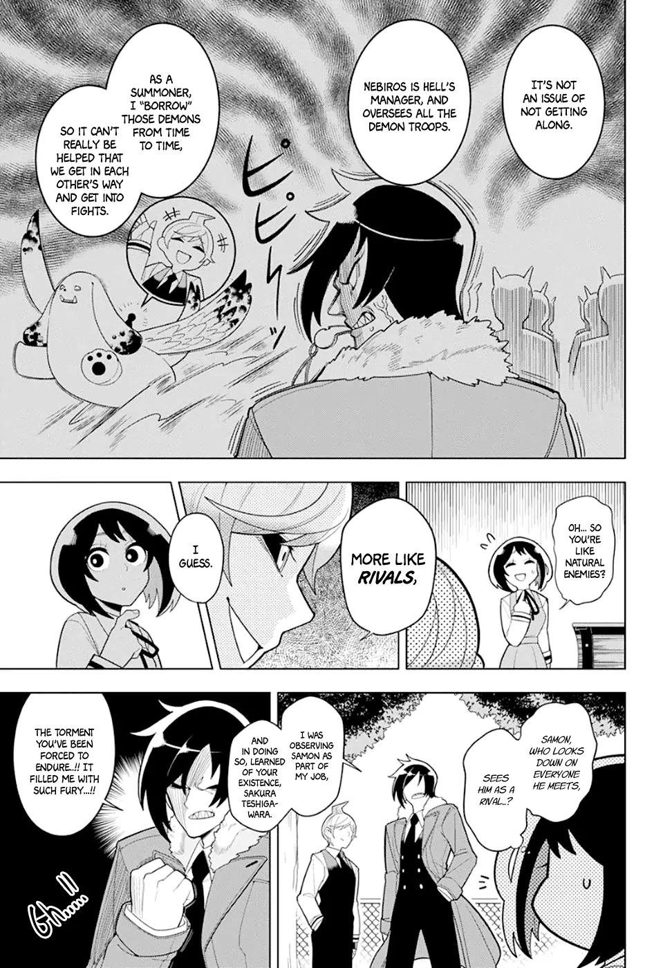 Samon-kun wa Summoner Chapter 4 page 7 - Chapter 4: Samon is Judged