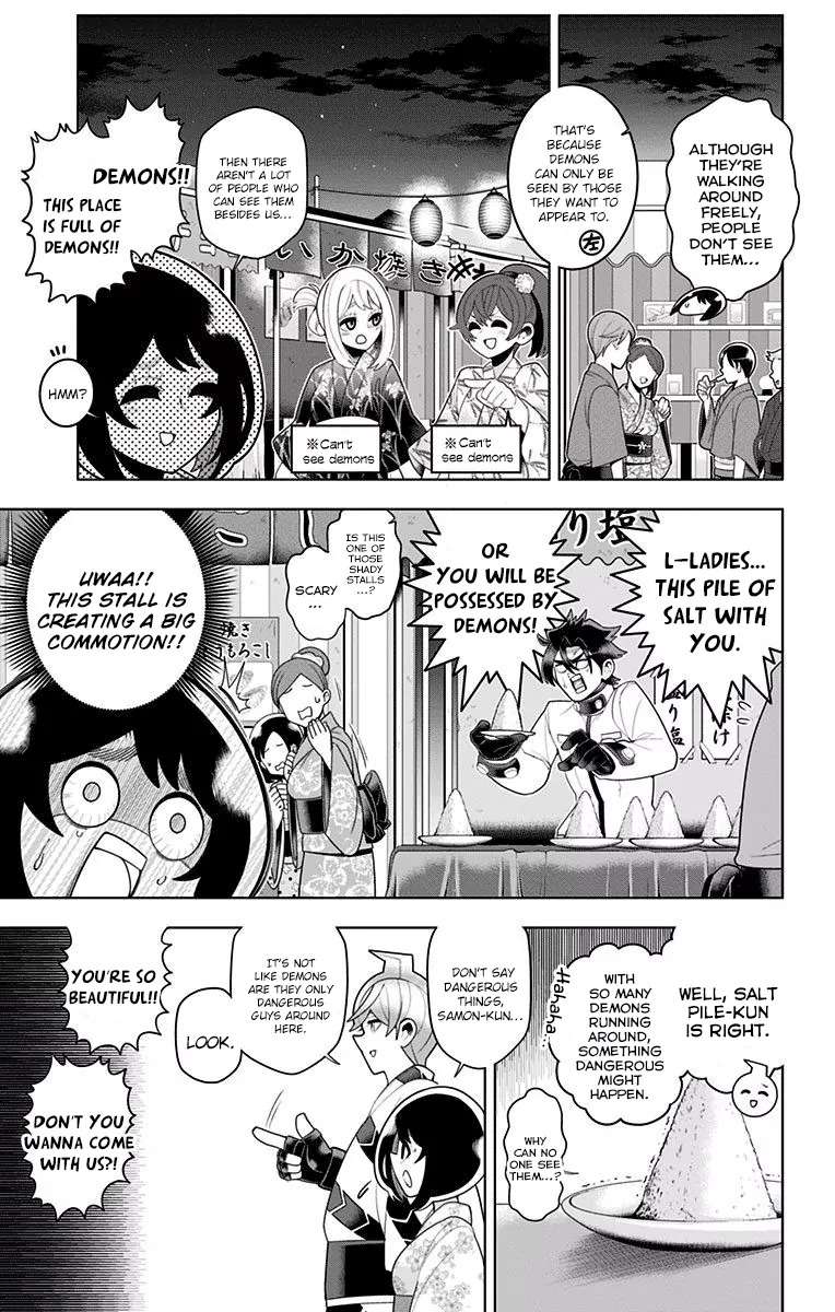 Samon-kun wa Summoner Chapter 42 page 15 - Chapter 42: Samon-kun, On The Other Hand, Has An Unnatural Silhouette. And He's Unrefined, Or More Like Unashamed