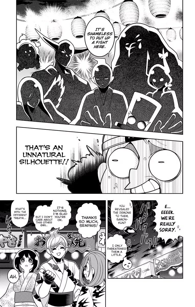 Samon-kun wa Summoner Chapter 42 page 19 - Chapter 42: Samon-kun, On The Other Hand, Has An Unnatural Silhouette. And He's Unrefined, Or More Like Unashamed