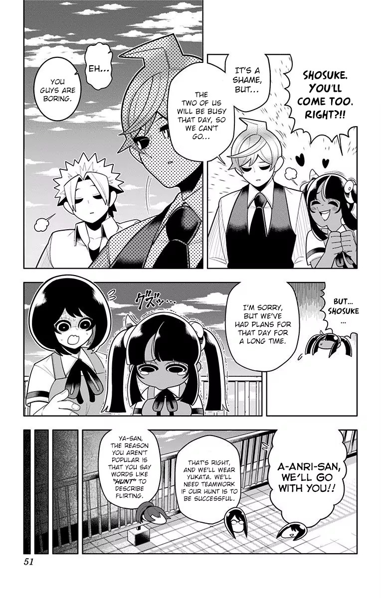 Samon-kun wa Summoner Chapter 42 page 5 - Chapter 42: Samon-kun, On The Other Hand, Has An Unnatural Silhouette. And He's Unrefined, Or More Like Unashamed