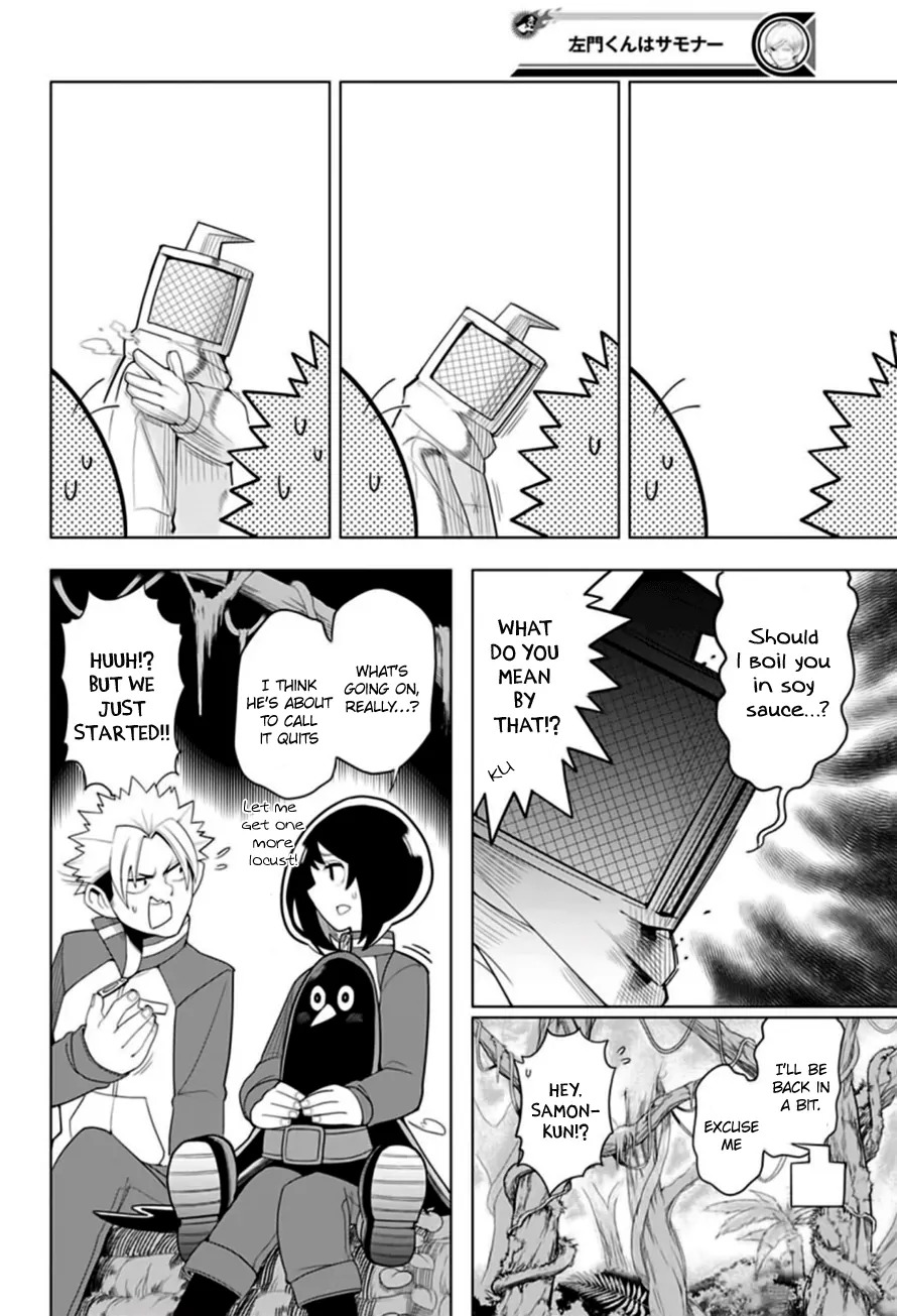 Samon-kun wa Summoner Chapter 7 page 11 - Chapter 7: Samon-kun feels the Earth