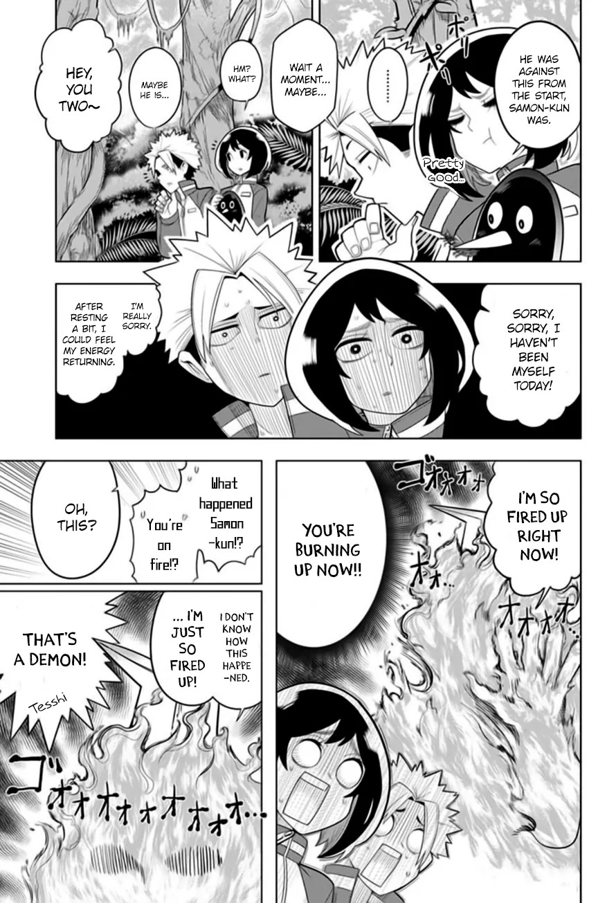 Samon-kun wa Summoner Chapter 7 page 12 - Chapter 7: Samon-kun feels the Earth