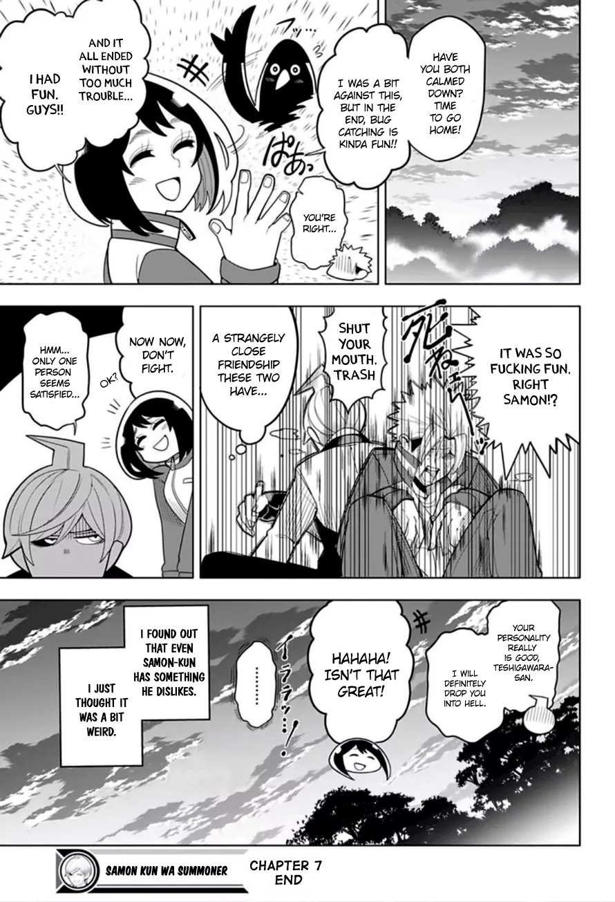 Samon-kun wa Summoner Chapter 7 page 20 - Chapter 7: Samon-kun feels the Earth
