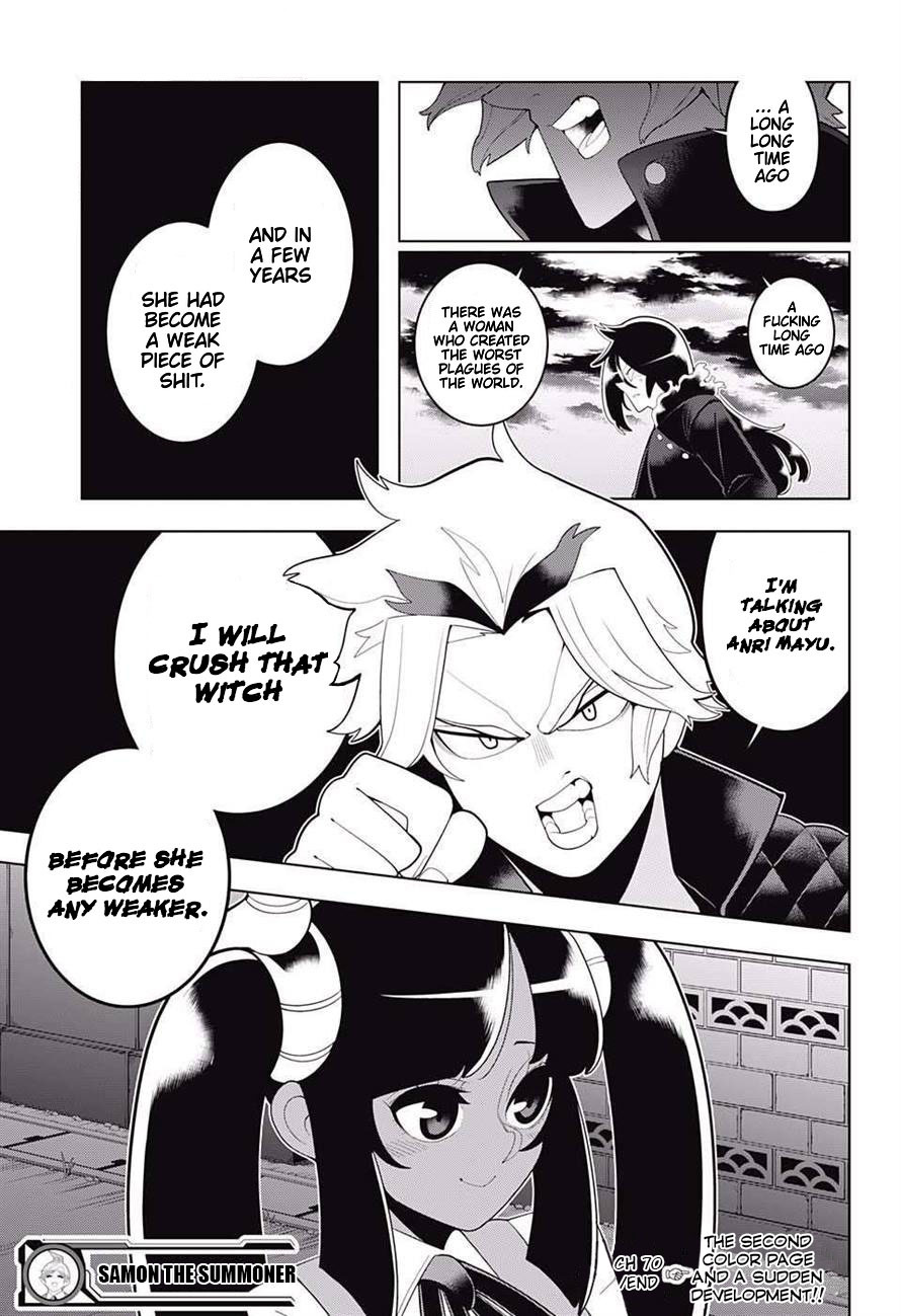 Samon-kun wa Summoner Chapter 70 page 21 - Chapter 70: Samon-kun Hates Vegetables