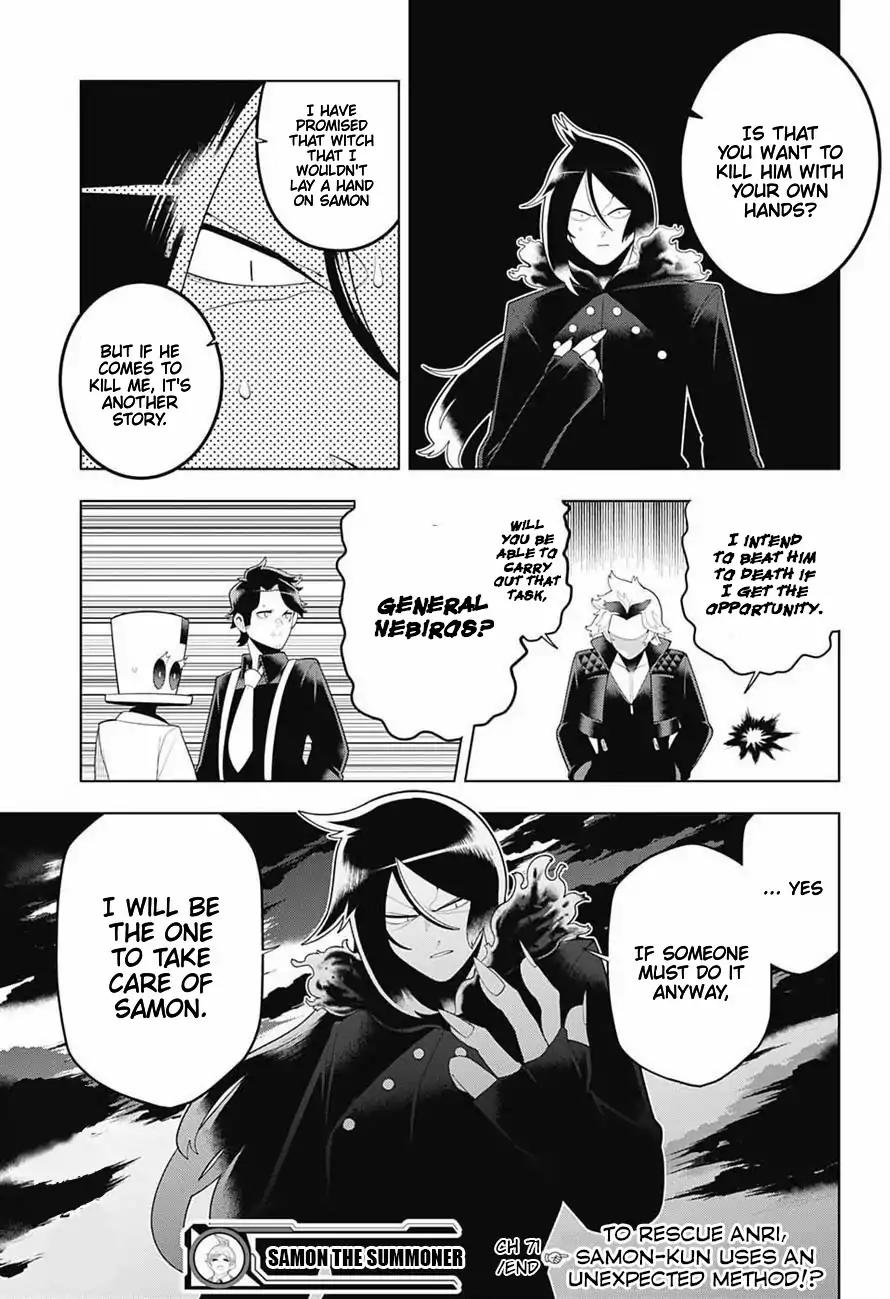 Samon-kun wa Summoner Chapter 71 page 21 - Chapter 71