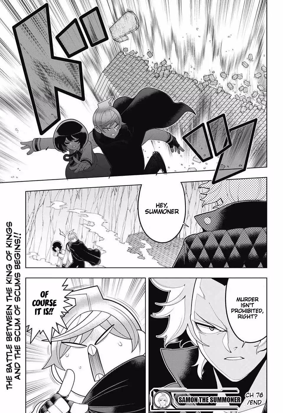 Samon-kun wa Summoner Chapter 76 page 19 - Chapter 76
