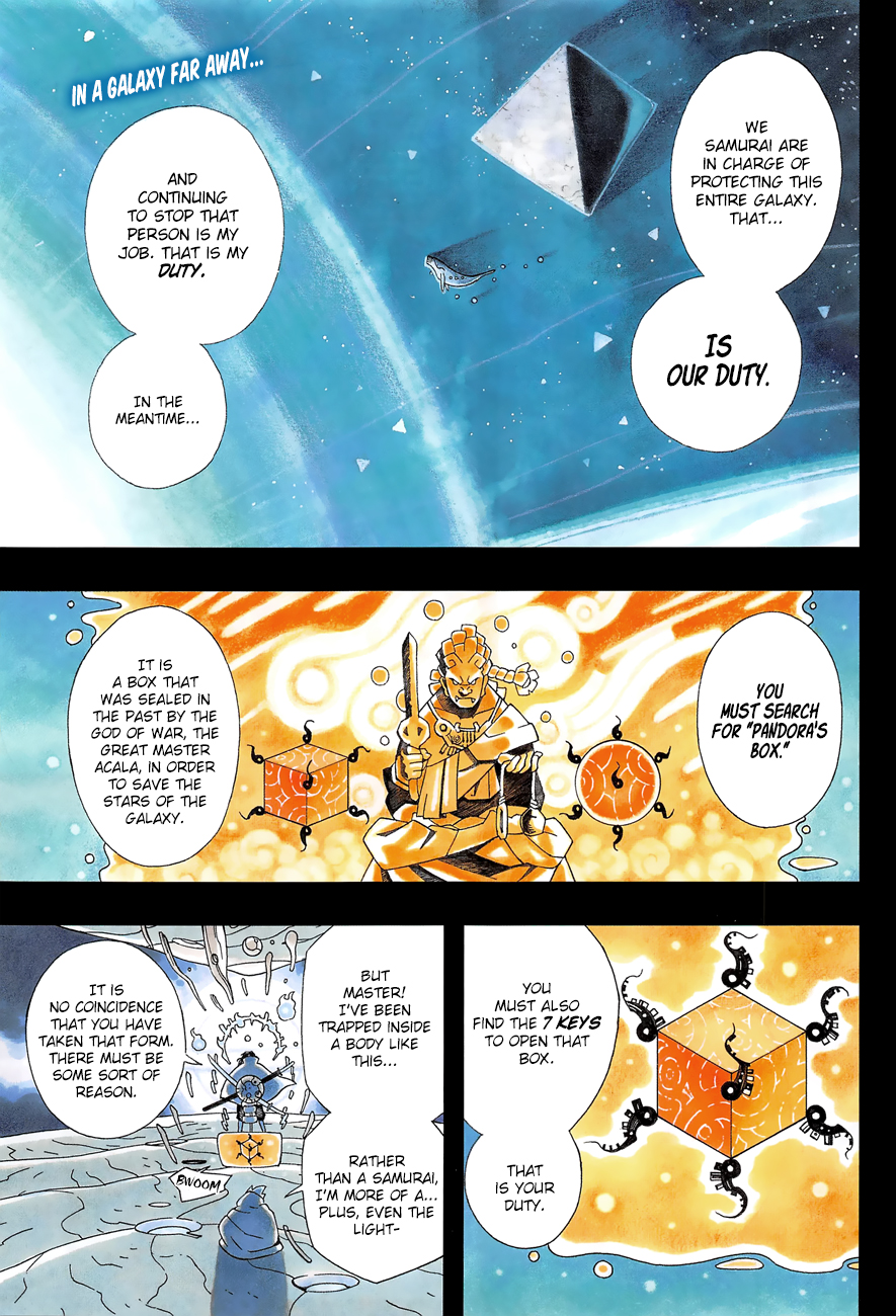 Samurai 8: Tales of Hachimaru Chapter 1 page 2 - Chapter 1: The First Key