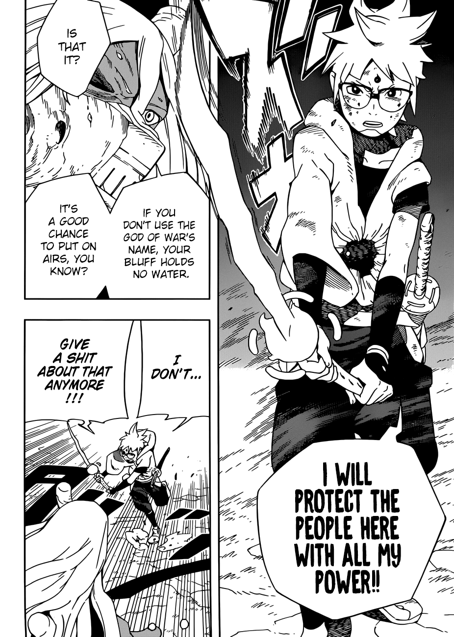 Samurai 8: Tales of Hachimaru Chapter 12 page 13 - Chapter 12: For Whose Sake, and For What Sake