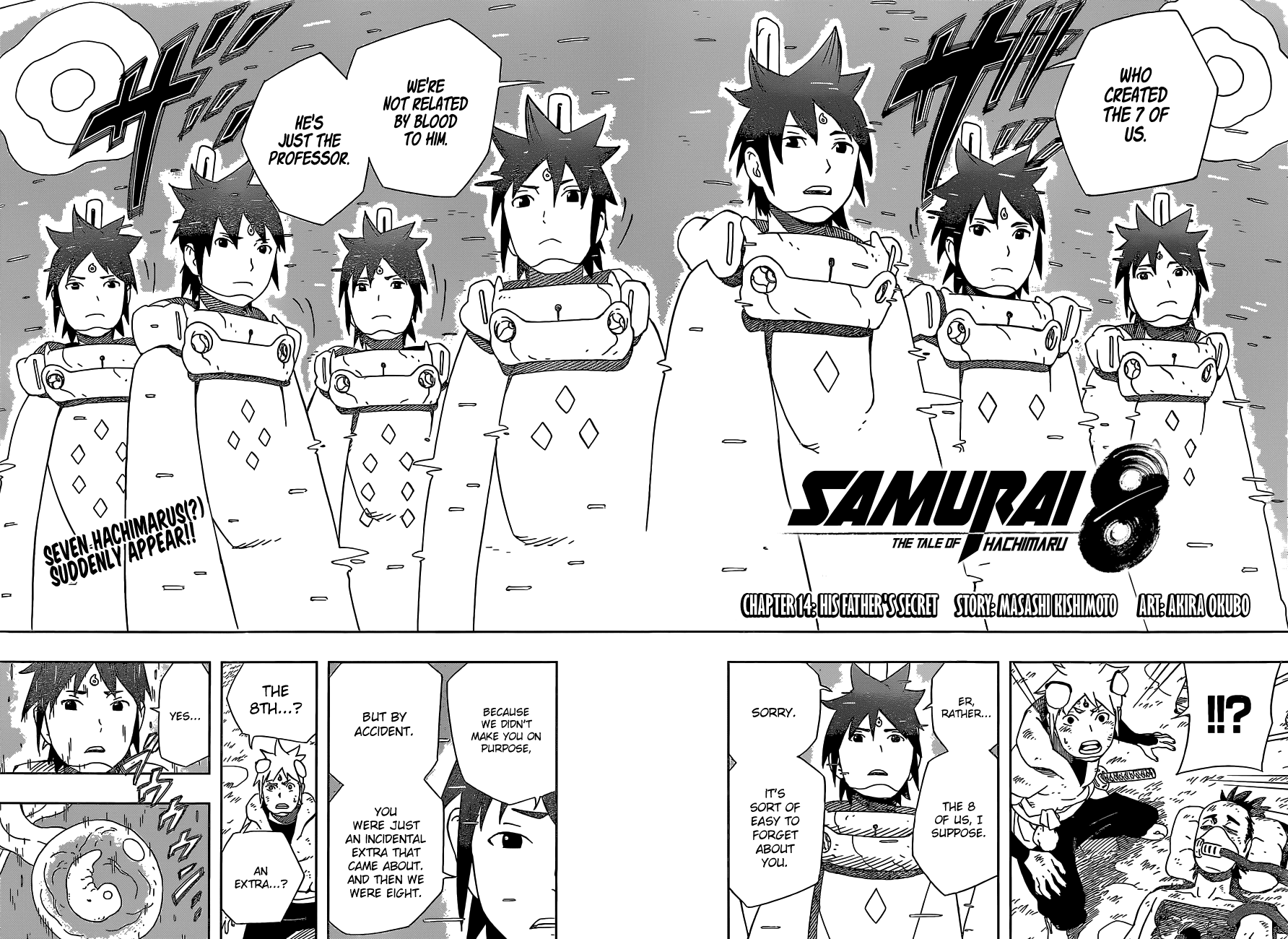 Samurai 8: Tales of Hachimaru Chapter 14 page 3 - Chapter 14: His Father's Secret