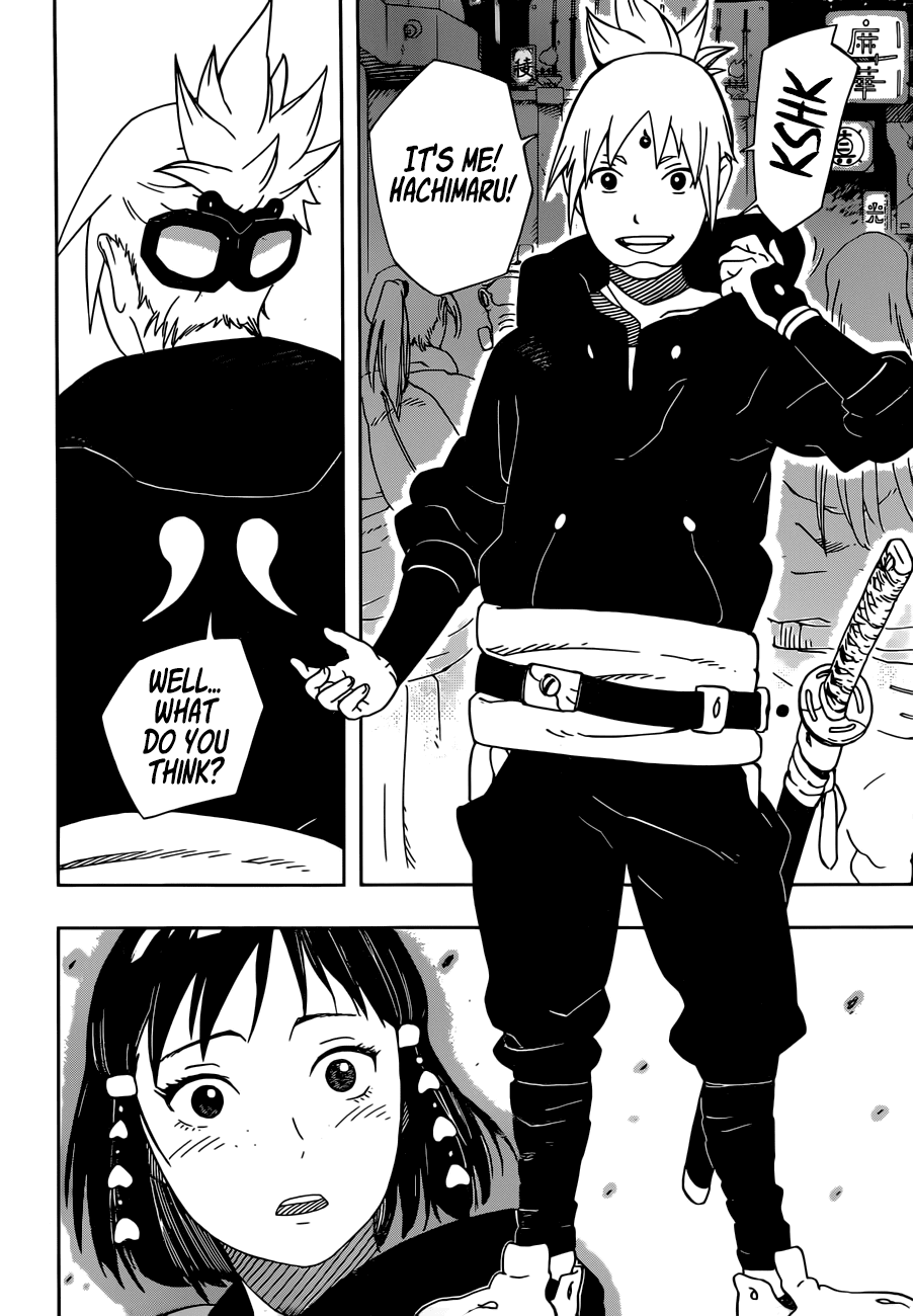 Samurai 8: Tales of Hachimaru Chapter 17 page 15 - Chapter 17: Kotsuga and Ryuu