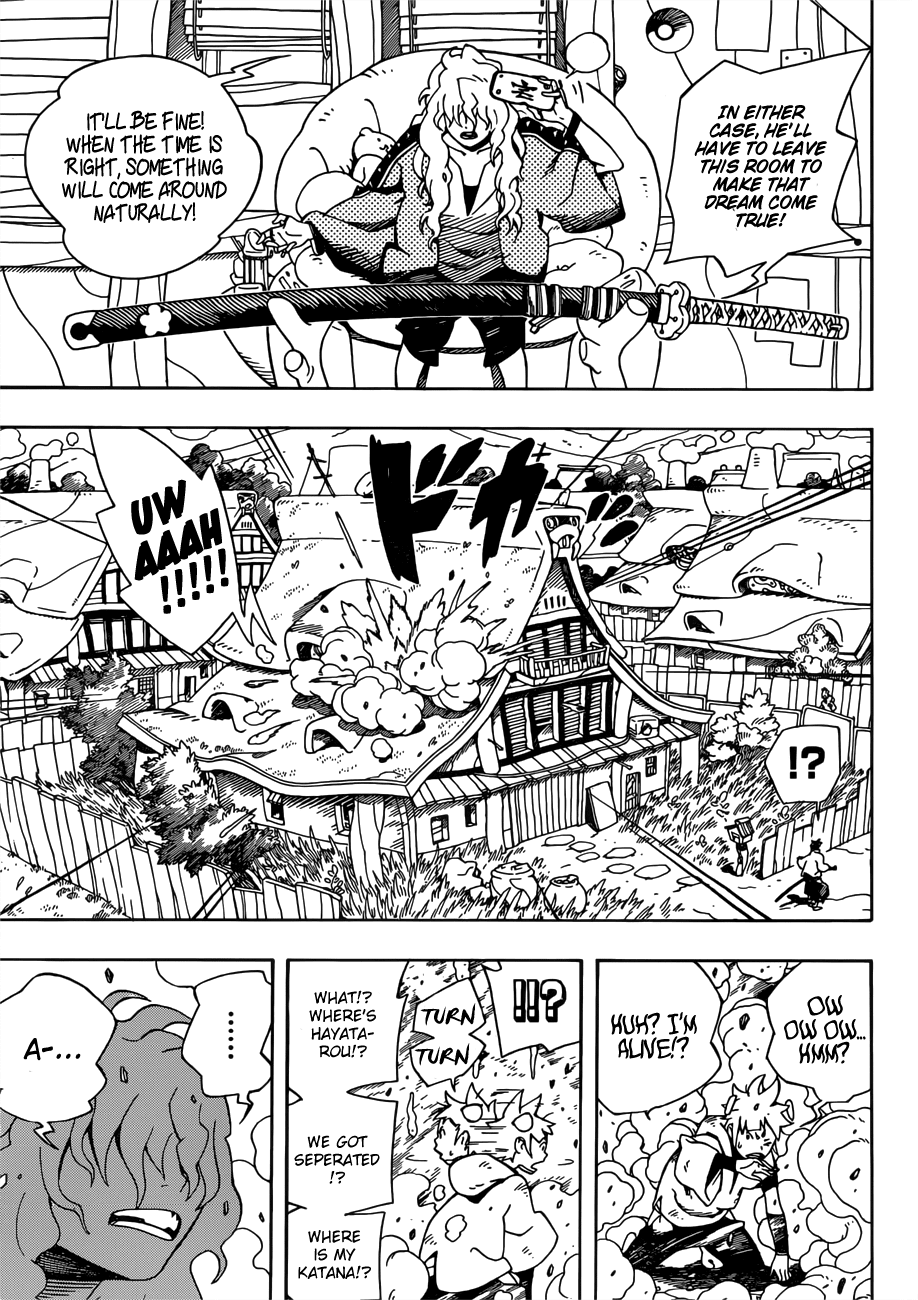 Samurai 8: Tales of Hachimaru Chapter 2 page 16 - Chapter 2: A Visitor from the Sky