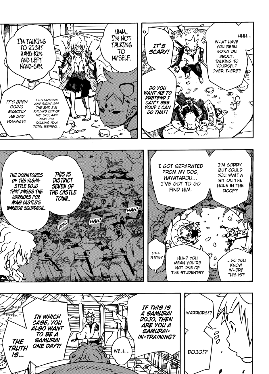 Samurai 8: Tales of Hachimaru Chapter 2 page 18 - Chapter 2: A Visitor from the Sky