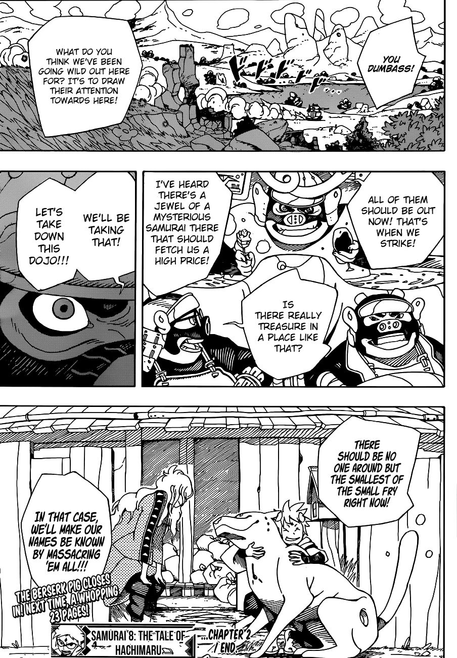Samurai 8: Tales of Hachimaru Chapter 2 page 32 - Chapter 2: A Visitor from the Sky