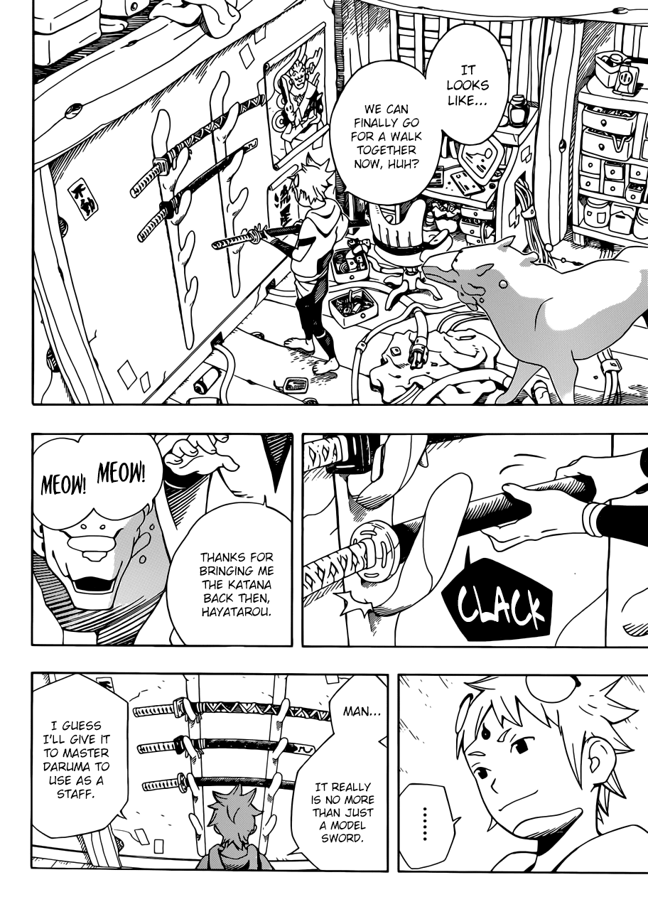 Samurai 8: Tales of Hachimaru Chapter 2 page 5 - Chapter 2: A Visitor from the Sky