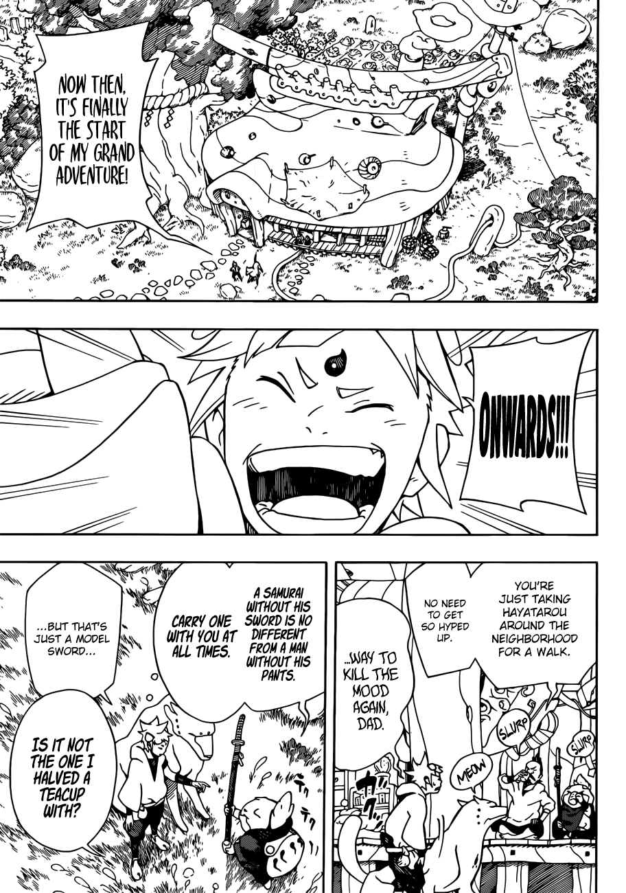 Samurai 8: Tales of Hachimaru Chapter 2 page 6 - Chapter 2: A Visitor from the Sky