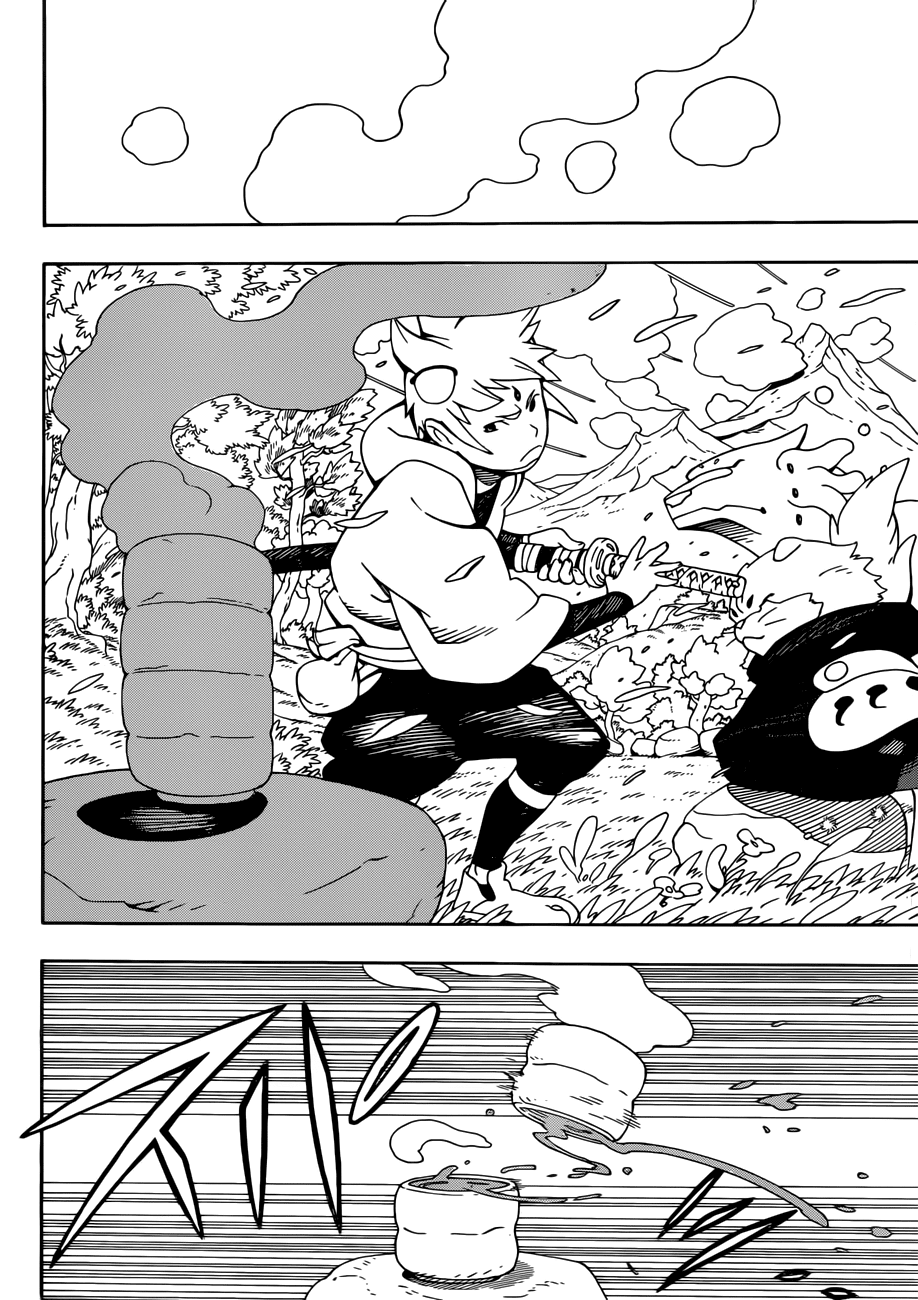 Samurai 8: Tales of Hachimaru Chapter 2 page 7 - Chapter 2: A Visitor from the Sky