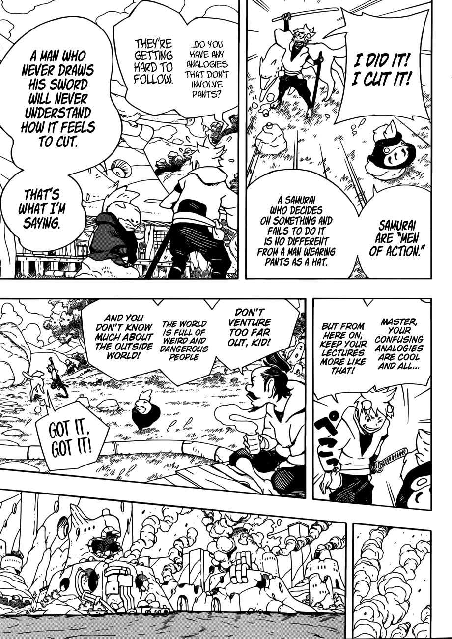 Samurai 8: Tales of Hachimaru Chapter 2 page 8 - Chapter 2: A Visitor from the Sky