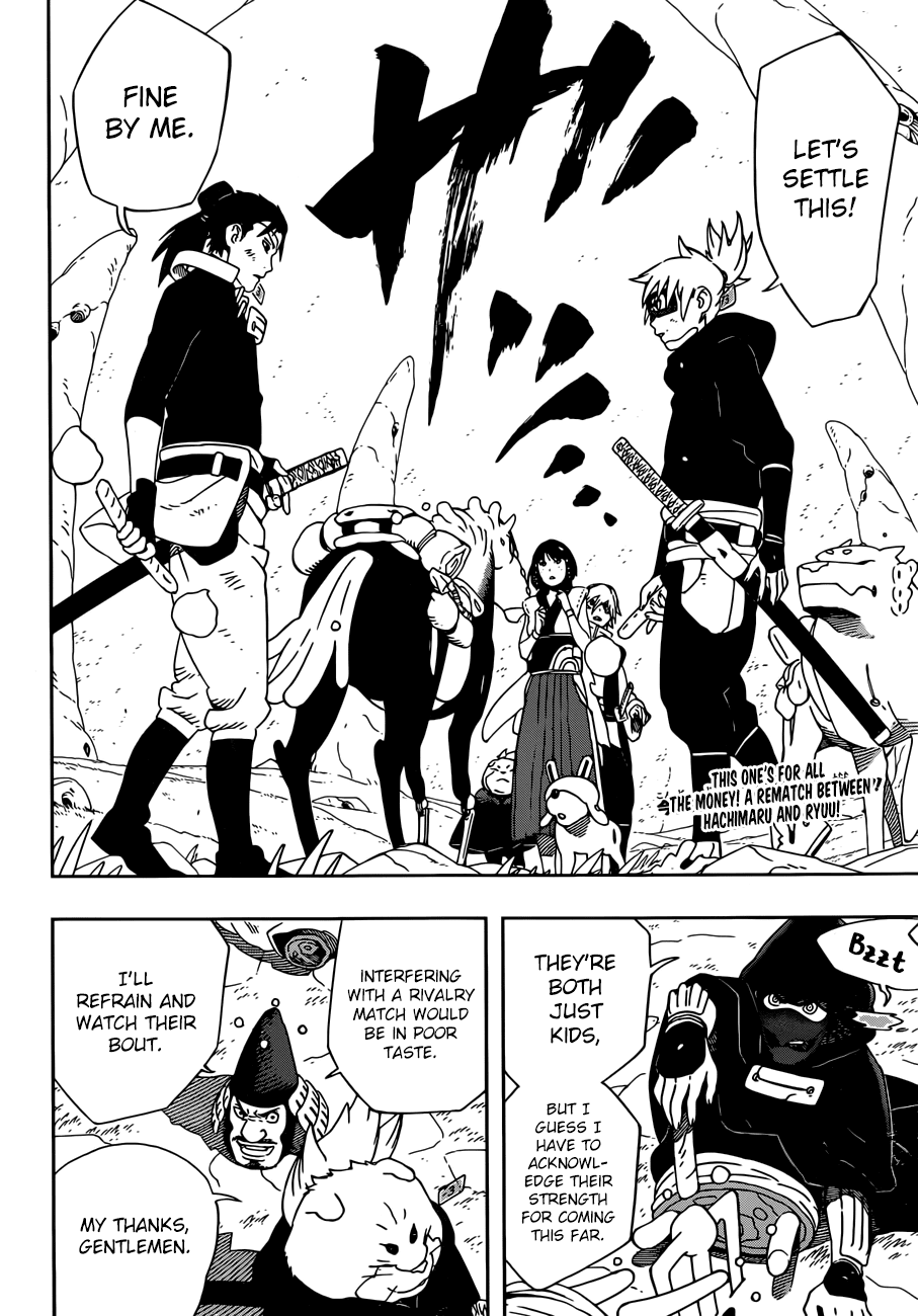 Samurai 8: Tales of Hachimaru Chapter 24 page 3 - Chapter 24: Hachimaru VS. Ryuu, Rematch!!