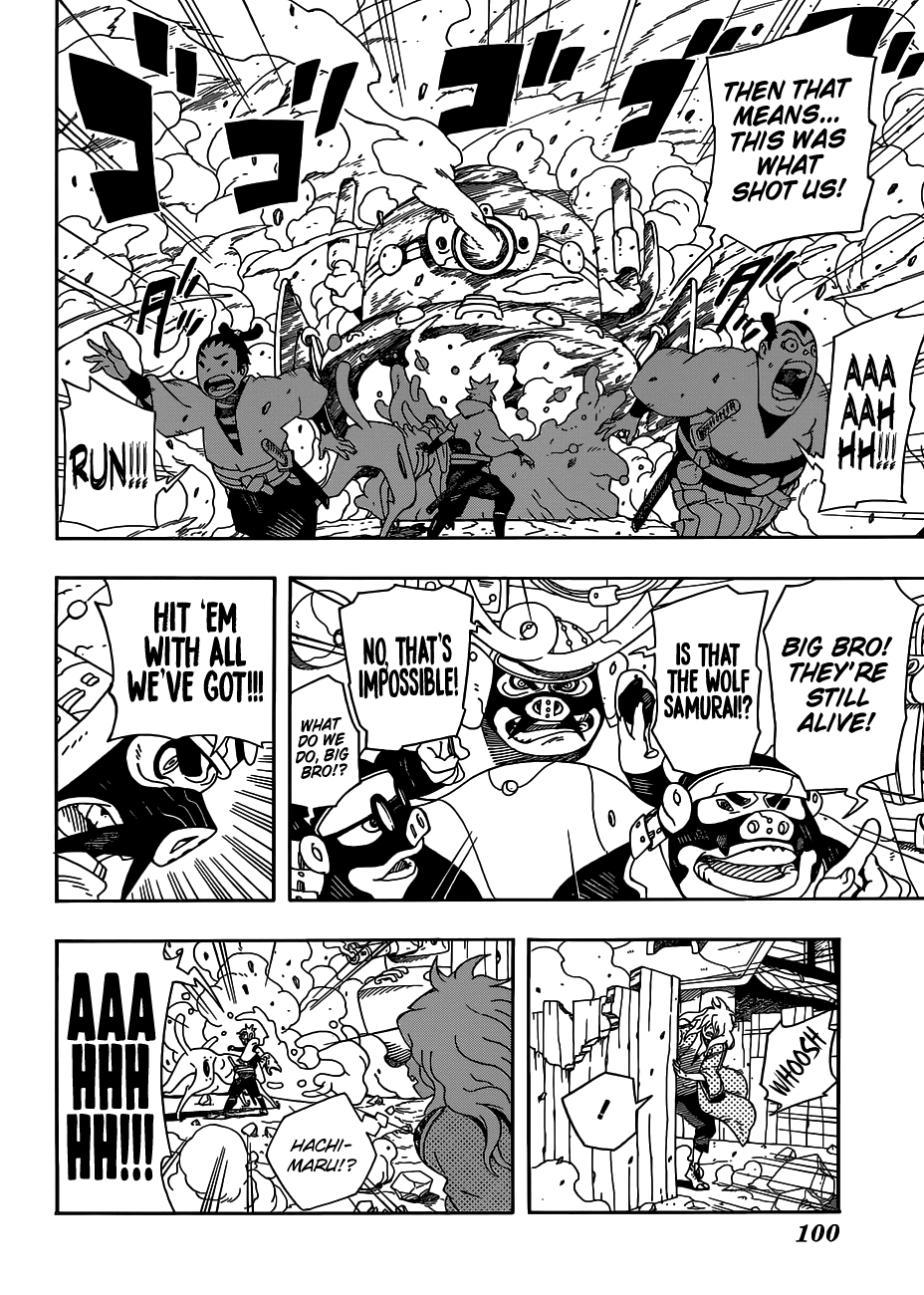 Samurai 8: Tales of Hachimaru Chapter 3 page 11 - Chapter 3: Cut the Cake Tank!