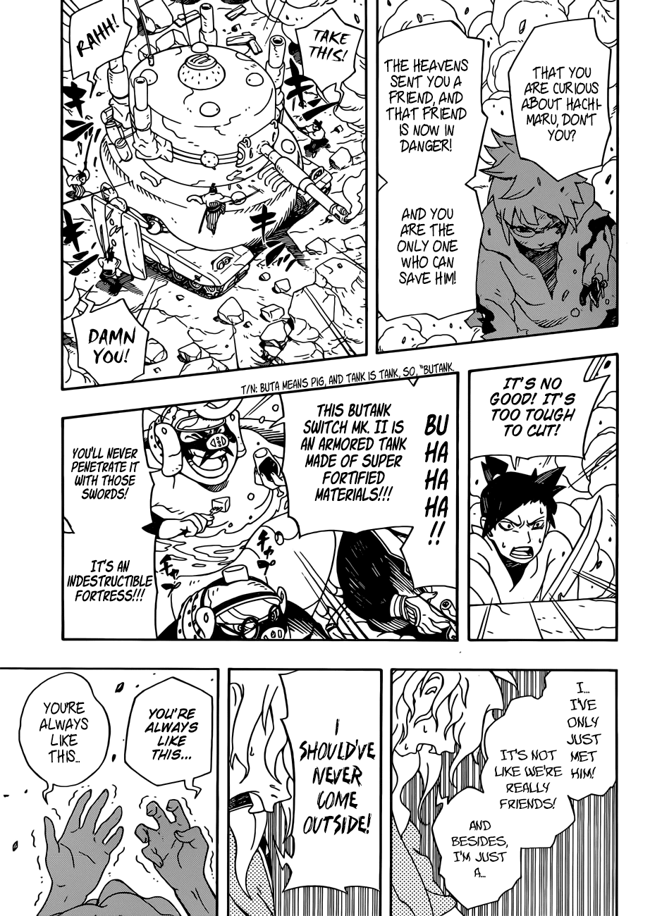 Samurai 8: Tales of Hachimaru Chapter 3 page 14 - Chapter 3: Cut the Cake Tank!