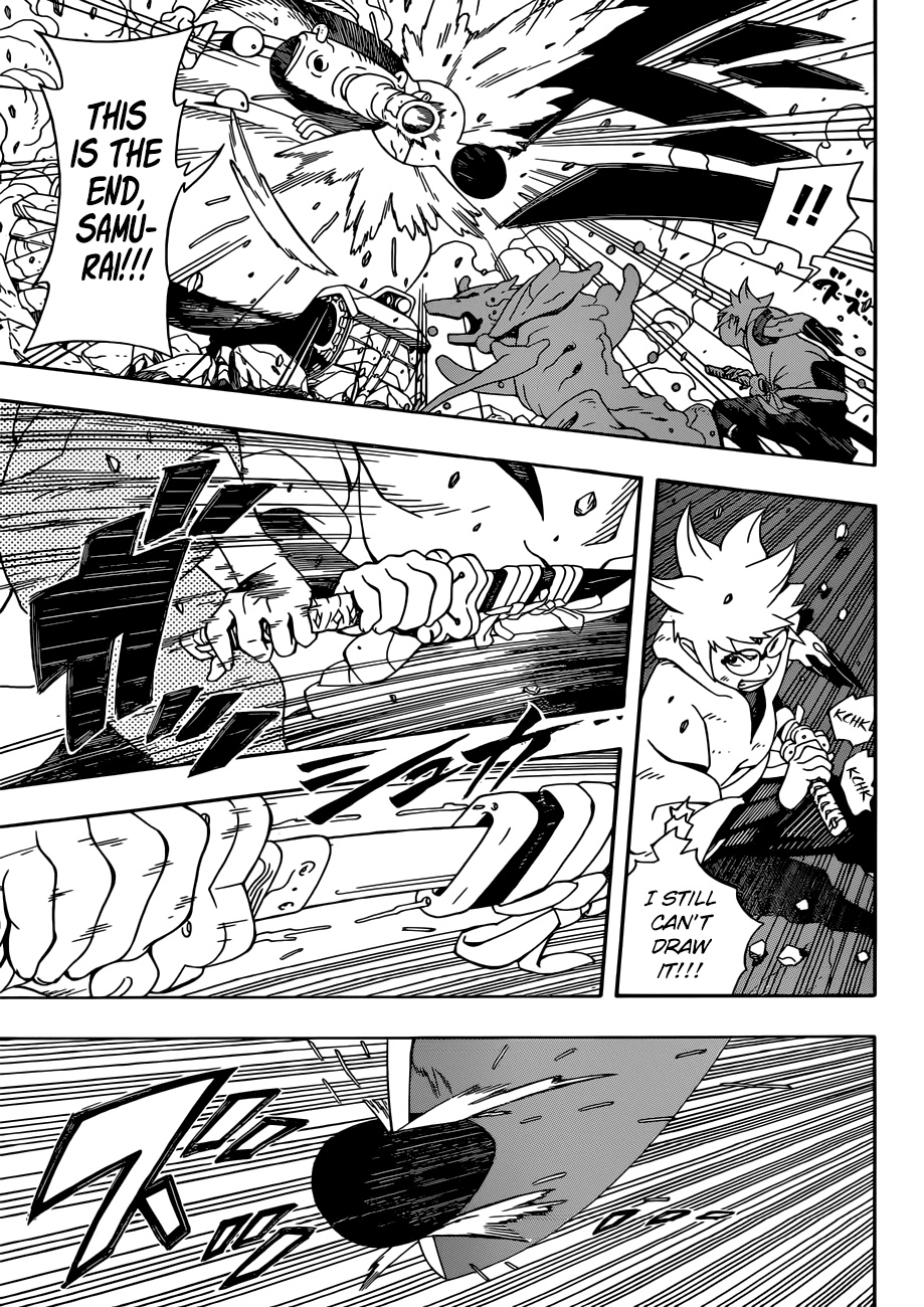 Samurai 8: Tales of Hachimaru Chapter 3 page 16 - Chapter 3: Cut the Cake Tank!