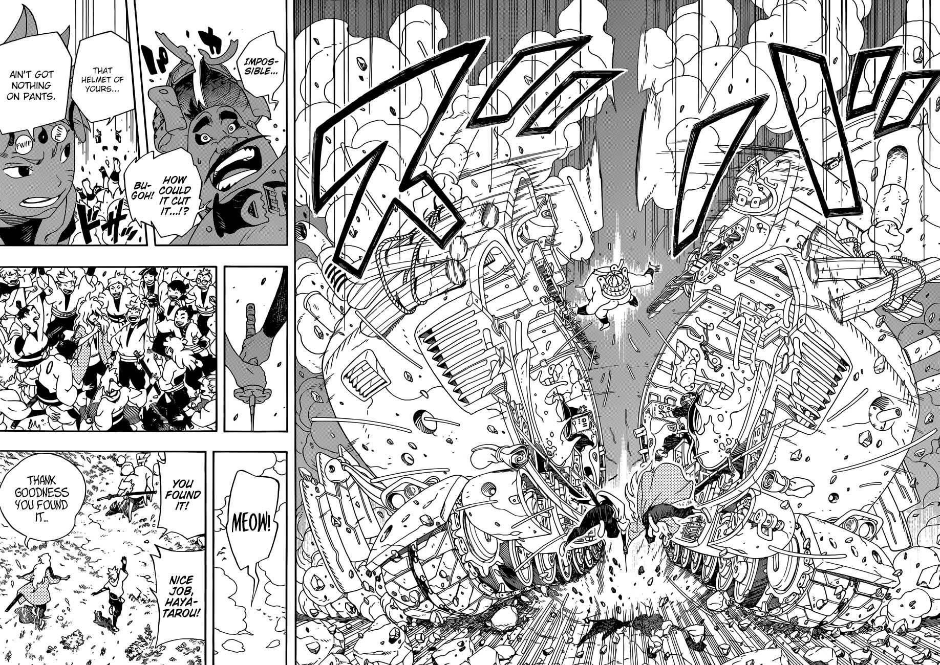 Samurai 8: Tales of Hachimaru Chapter 3 page 19 - Chapter 3: Cut the Cake Tank!