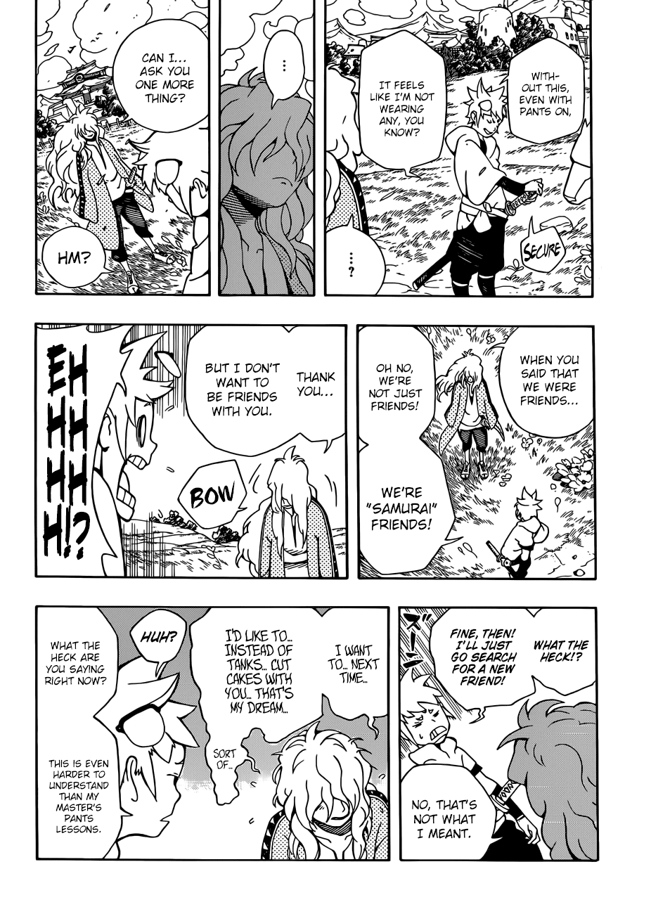 Samurai 8: Tales of Hachimaru Chapter 3 page 20 - Chapter 3: Cut the Cake Tank!