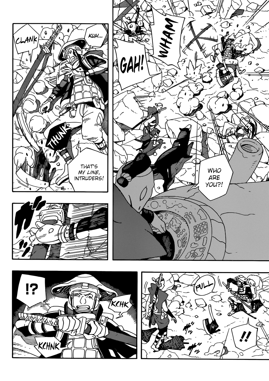 Samurai 8: Tales of Hachimaru Chapter 3 page 3 - Chapter 3: Cut the Cake Tank!