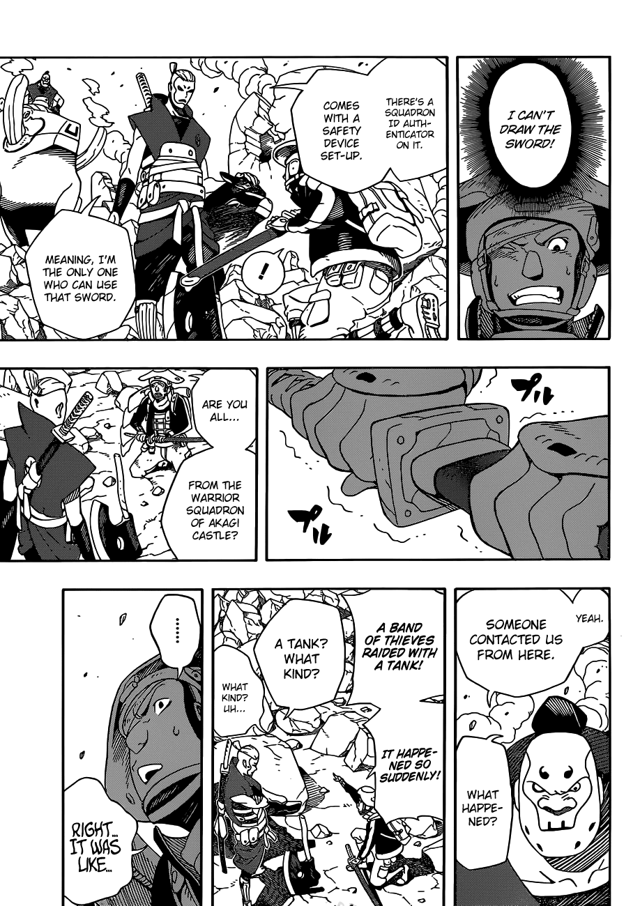 Samurai 8: Tales of Hachimaru Chapter 3 page 4 - Chapter 3: Cut the Cake Tank!