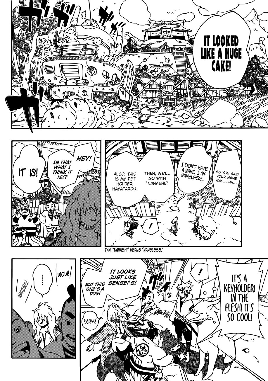 Samurai 8: Tales of Hachimaru Chapter 3 page 5 - Chapter 3: Cut the Cake Tank!